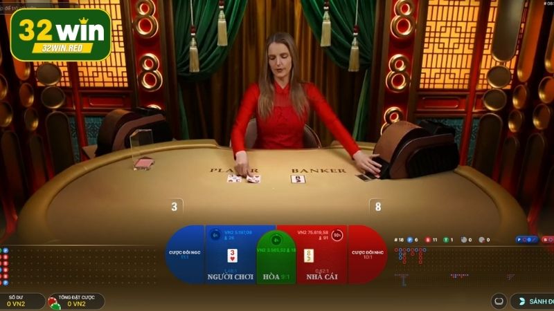Cách chơi Baccarat 32win chi tiết cho hội viên mới