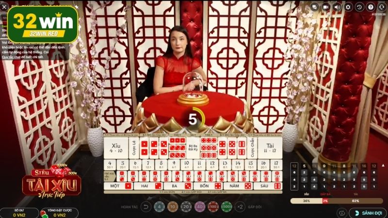 Cách tham gia Tài Xỉu tại 32Win với vài thao tác cơ bản